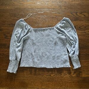 NWT Black Tape_ Women Blue Long Sleeve Top 2X Plus